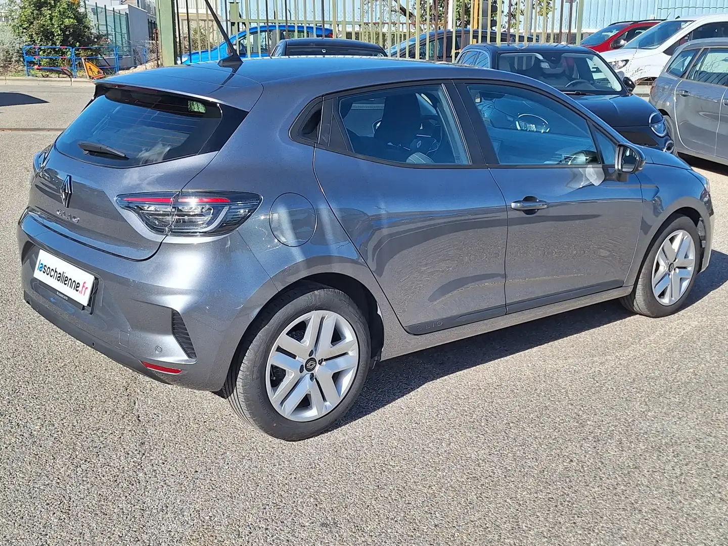 Renault Clio TCe 90 Evolution + caméra recul + roue de secours + peinture métallisée Gris - 2