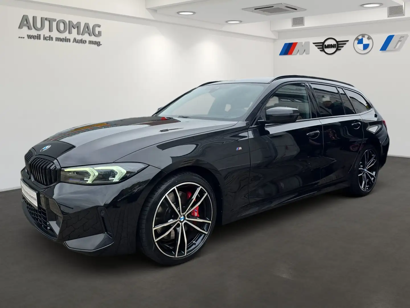 BMW 320 i M-Sport-Pro*HeadUp*ad.LED*AHK*Standheizung*M-Spo Schwarz - 1