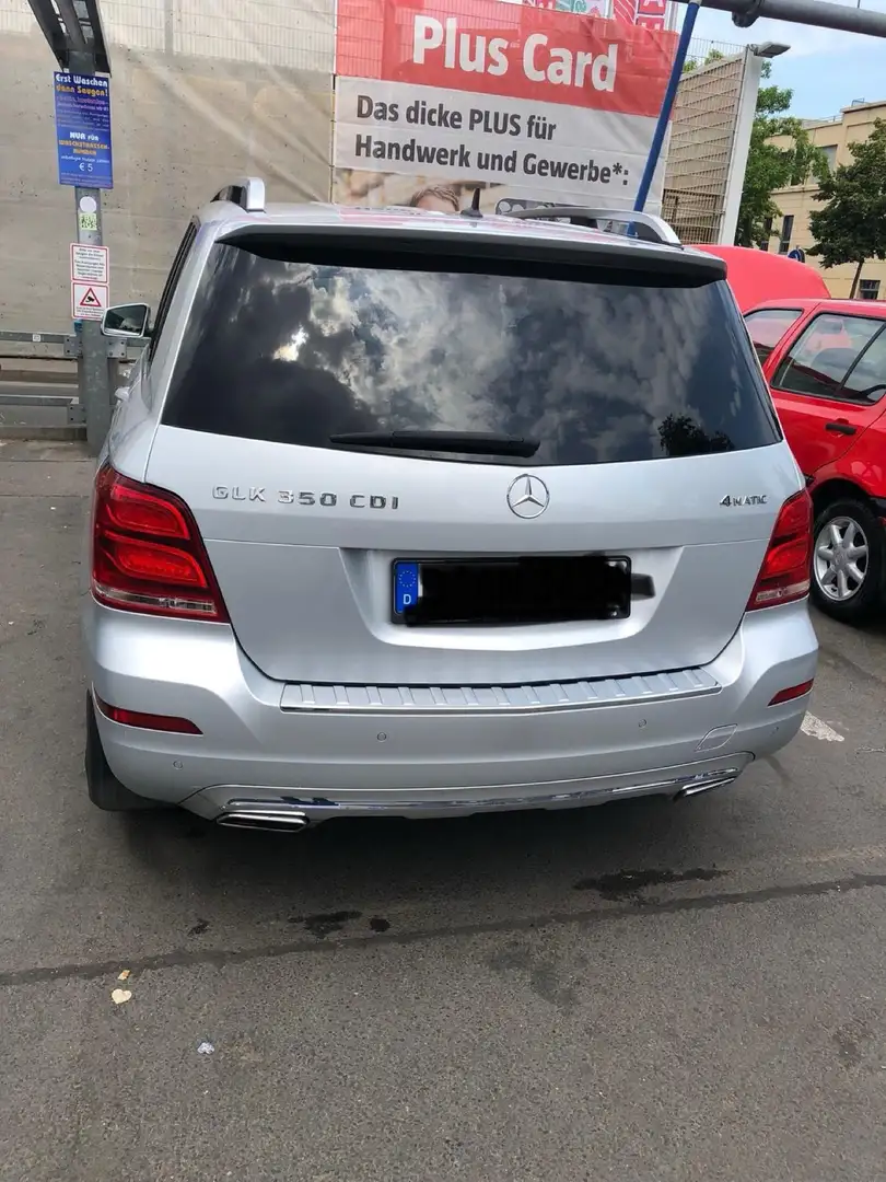 Mercedes-Benz GLK 350 CDI 4Matic (BlueEFFICIENCY) 7G-TRONIC Srebrny - 2