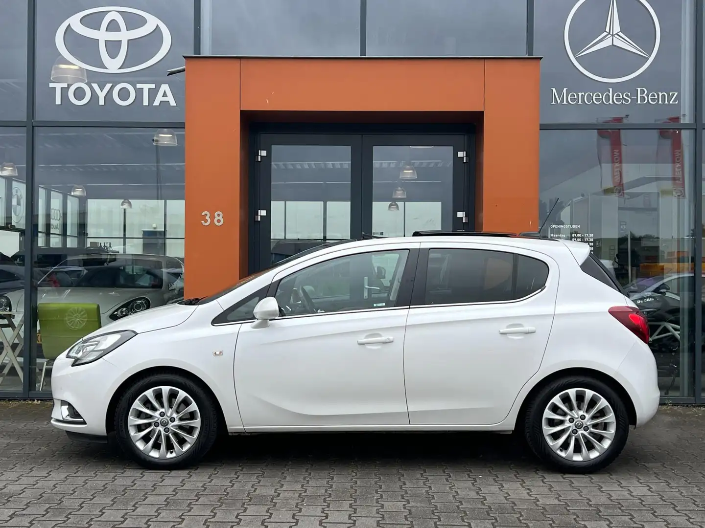 Opel Corsa 1.0 Turbo|6BAK|Pano|Cruise|DAB|Stoel&Stuurverw. Wit - 2