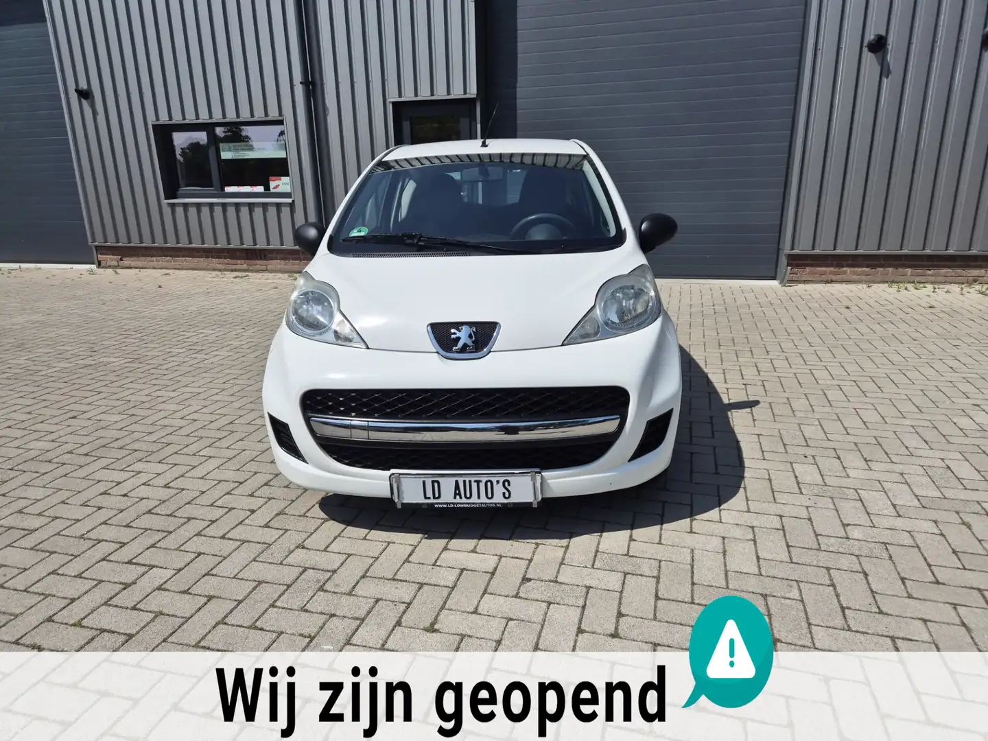 Peugeot 107 1.0-12V XR TOP OCCASION 1e EIGENAAR Wit - 2