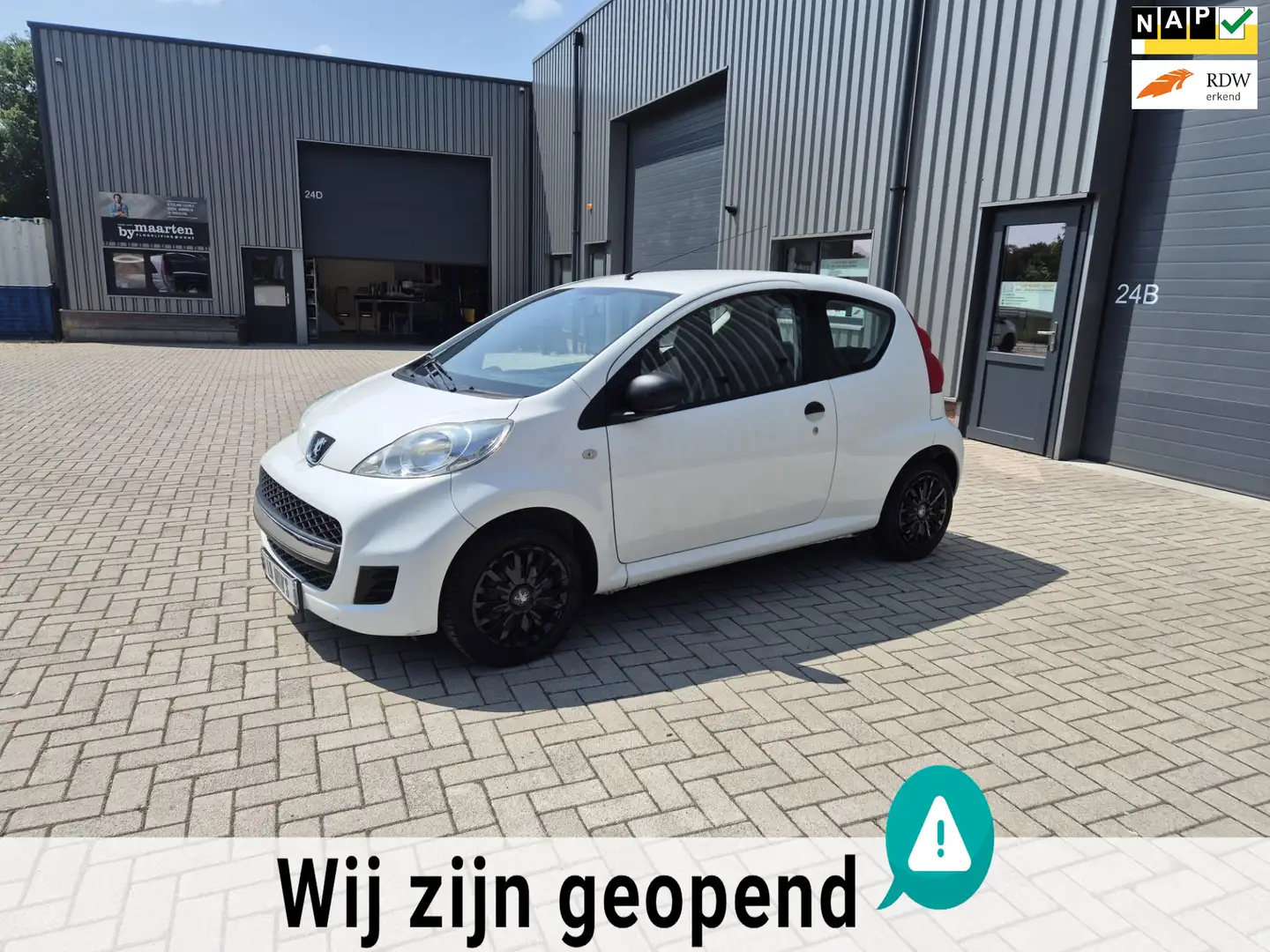 Peugeot 107 1.0-12V XR TOP OCCASION 1e EIGENAAR Wit - 1