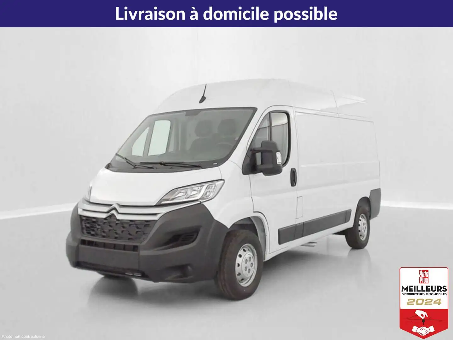 Citroen Jumper JUMPER Jumper L2H2 35 2.2 BlueHDi 140ch Base Blanc - 1