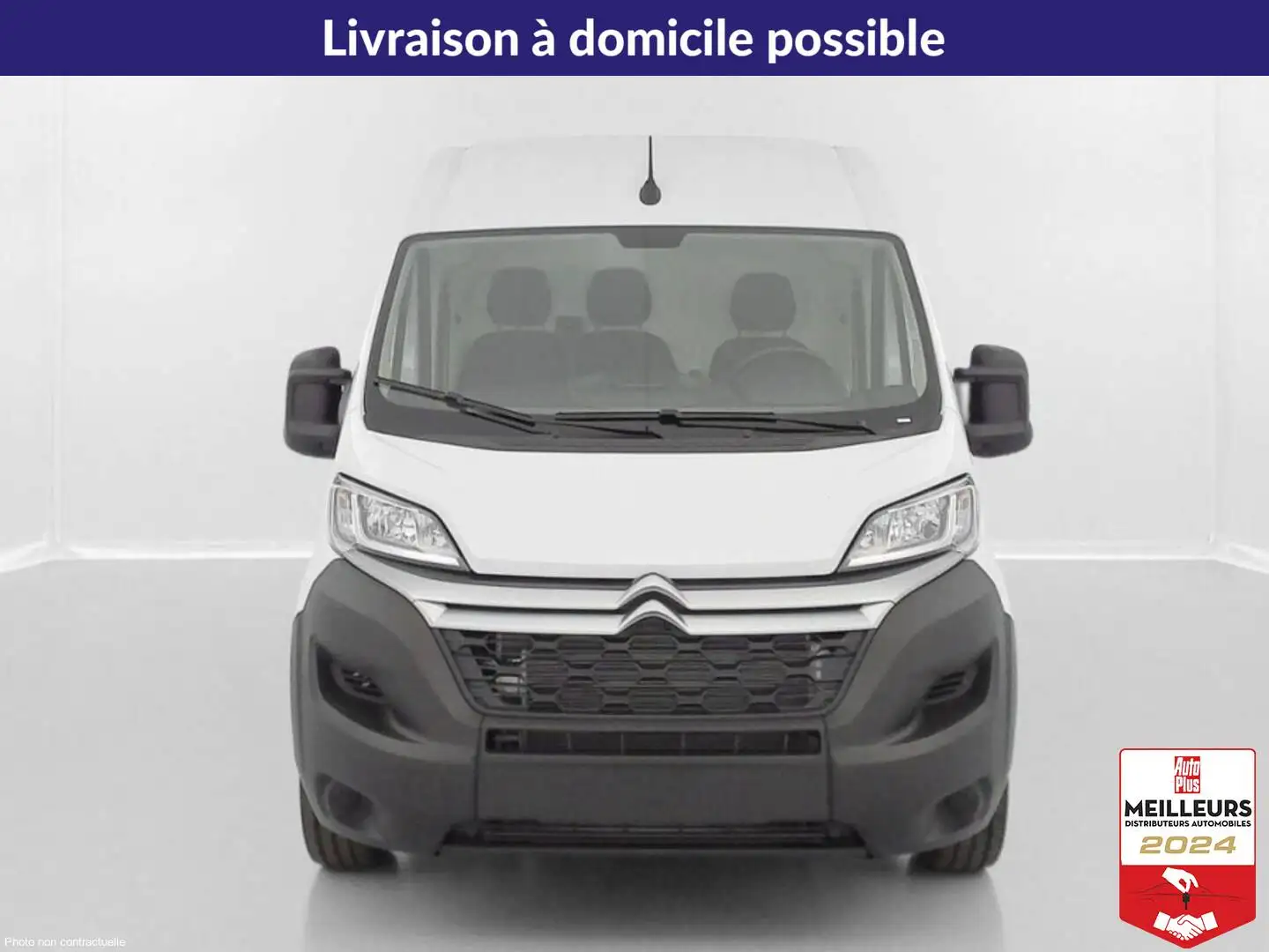 Citroen Jumper JUMPER Jumper L2H2 35 2.2 BlueHDi 140ch Base Blanc - 2