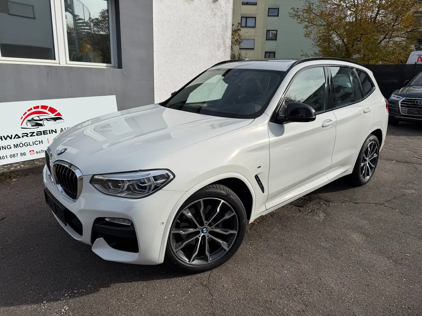 BMW X3 xDrive 30 d M Sport PANO ACC 360 VOLLEDER Blanc - 1