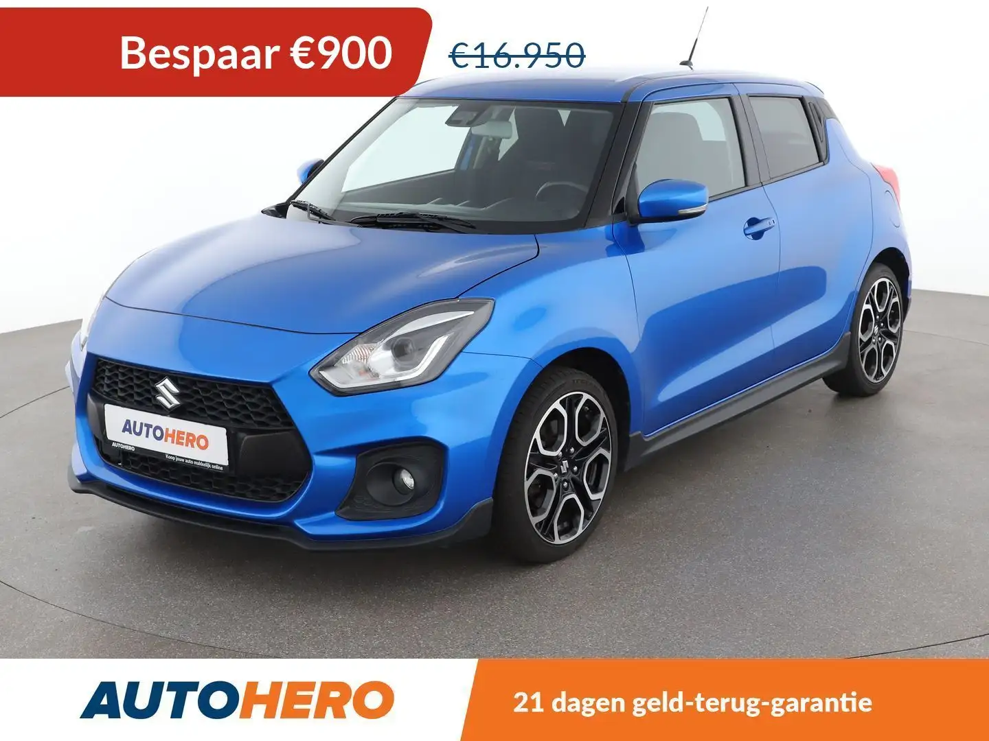 Suzuki Swift 1.4 BoosterJet Sport Blauw - 1