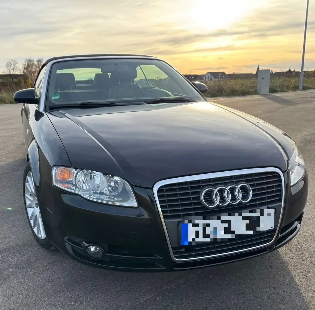 Audi A4 Cabriolet Noir - 1