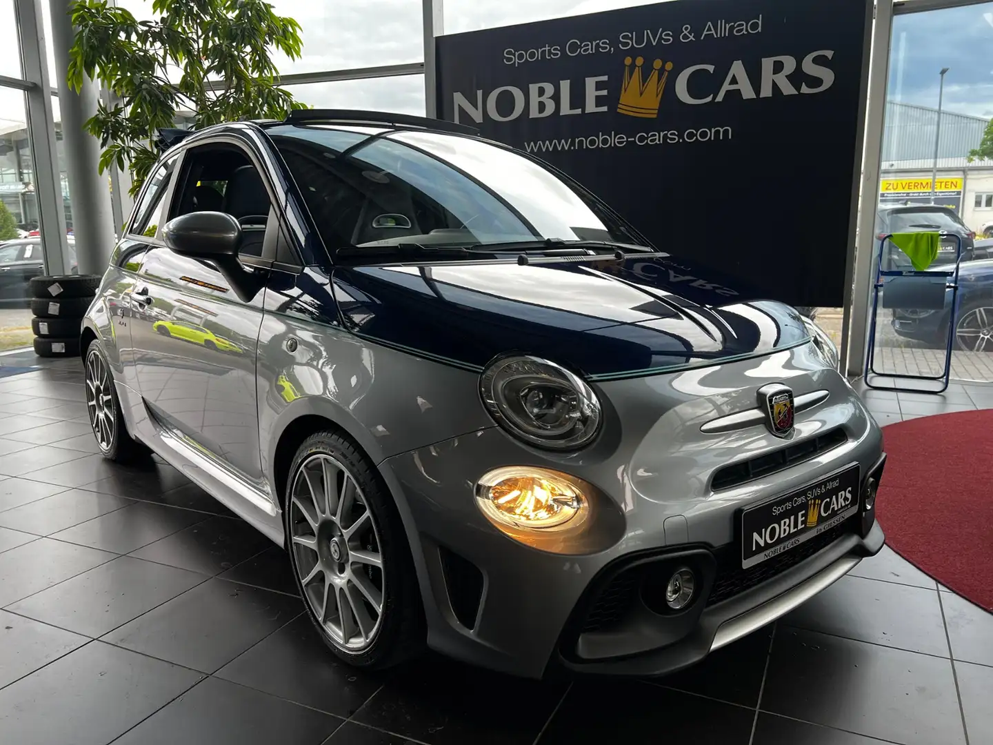 Abarth 695 C Rivale 1.4 T-Jet NAVI Plateado - 1