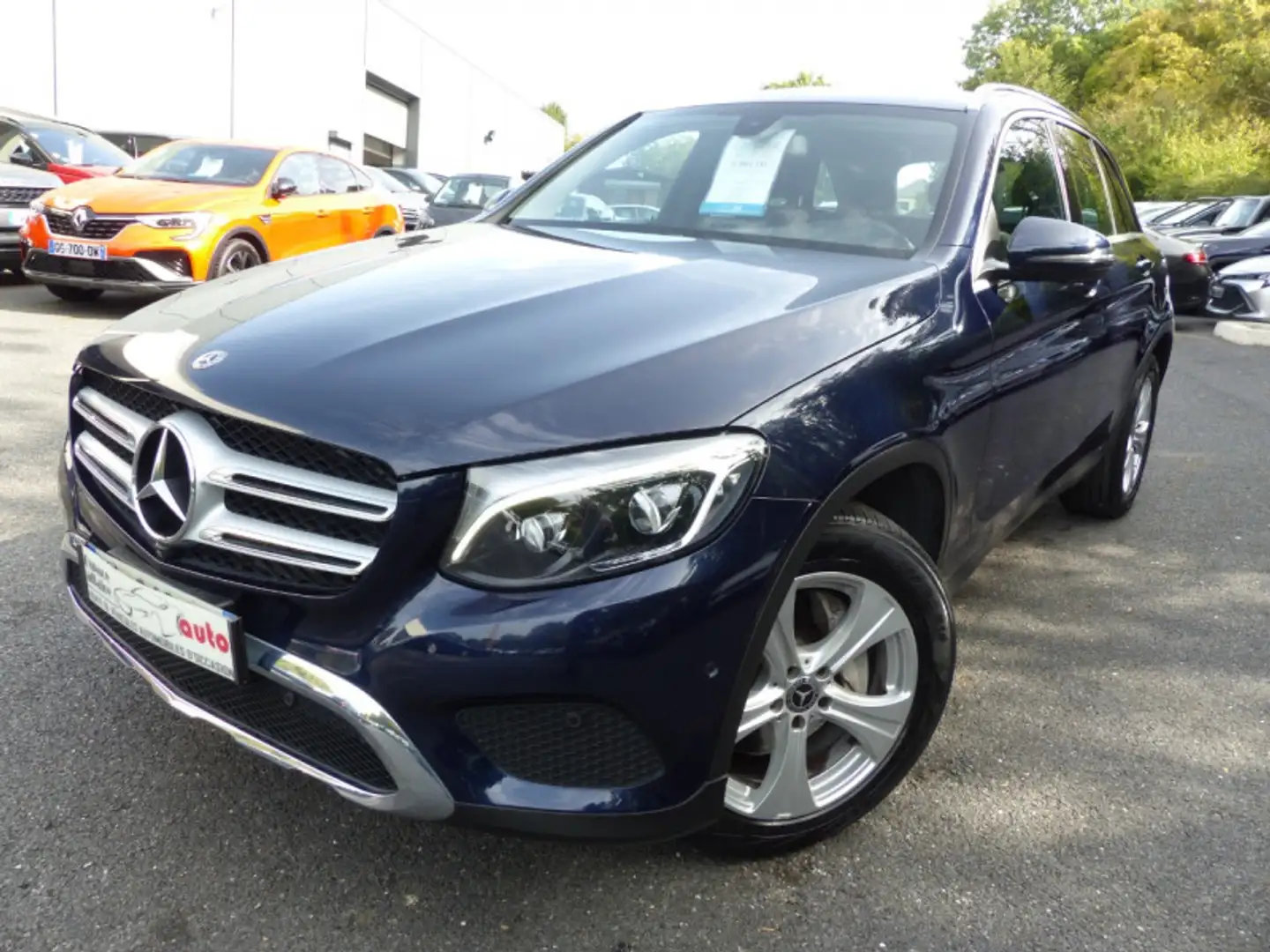 Mercedes-Benz GLC 250 250 D 204CH SPORTLINE 4MATIC 9G-TRONIC EURO6C Bleu - 1
