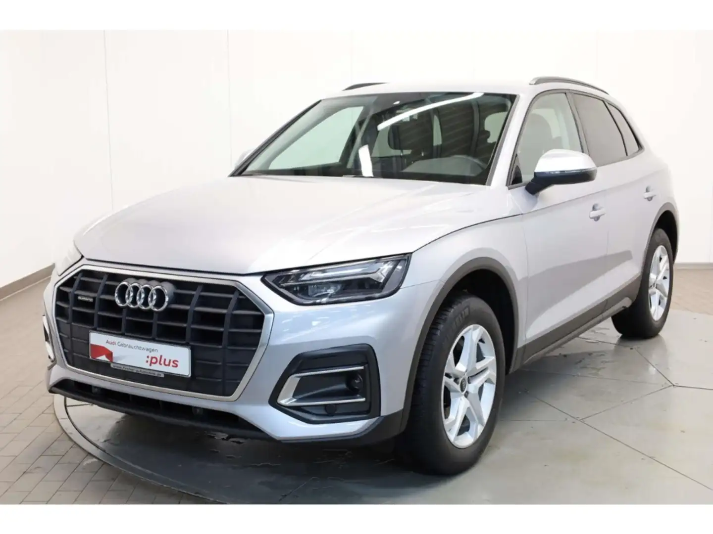 Audi Q5 40 TDI quattro AHK/NAV/Virt/RFK/SH Silber - 2