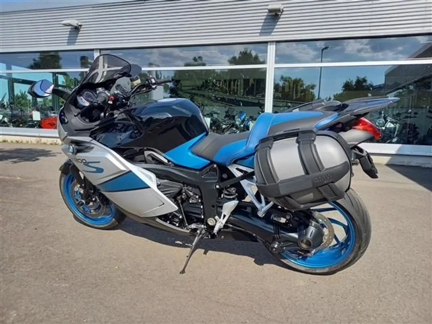 BMW K 1200 S AC-Schnitzer Superbike-Lenker Plateado - 2