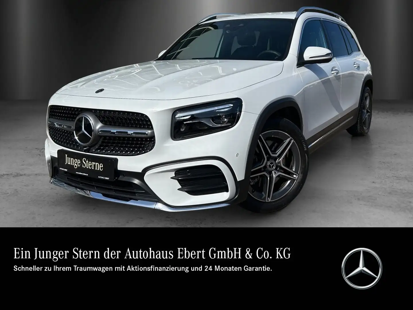 Mercedes-Benz GLB 250 4M AMG Premium DISTRO KeyGo AHK 360°MLED Blanc - 1