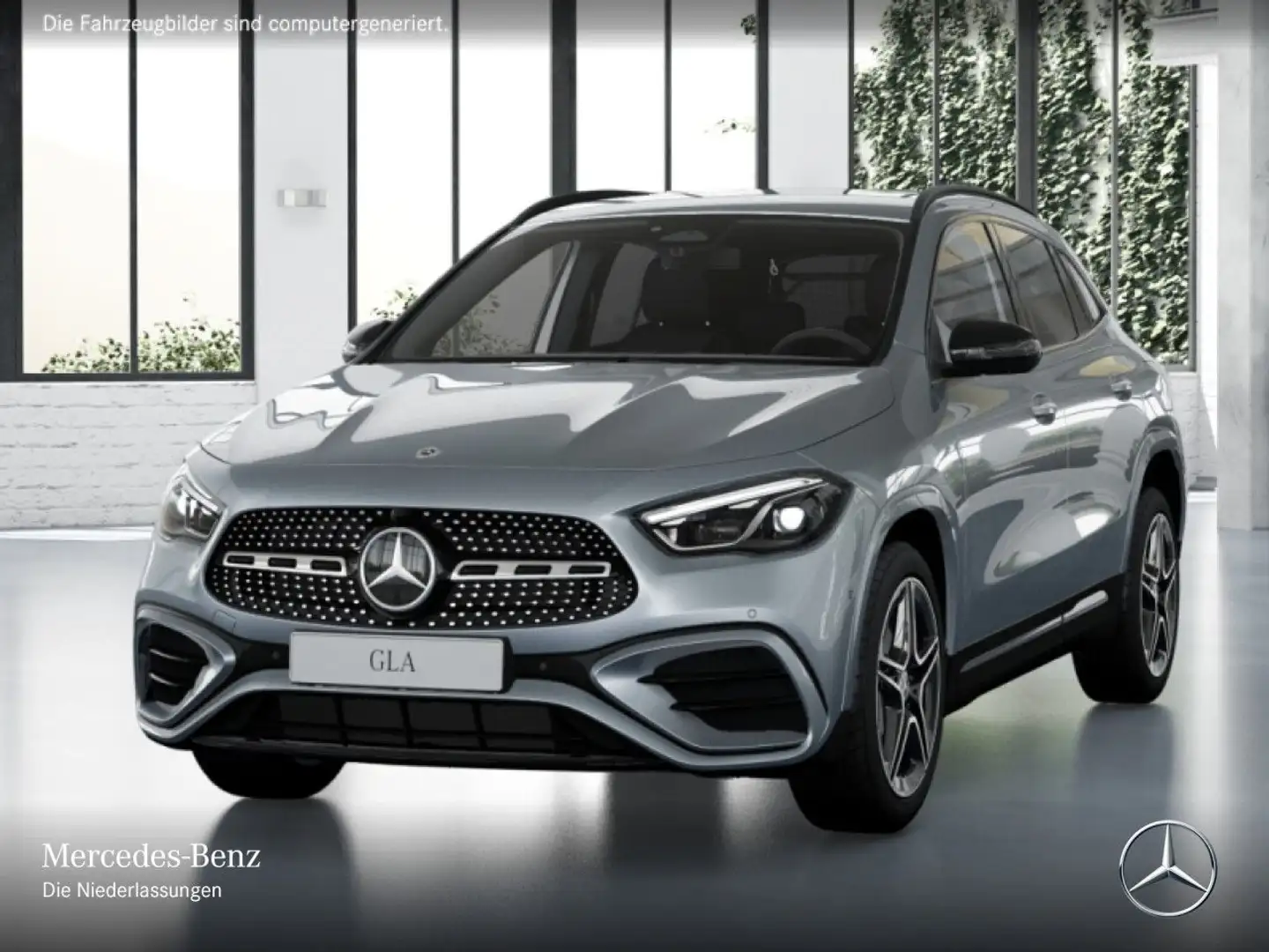 Mercedes-Benz GLA 200 AMG+NIGHT+360°+AHK+MULTIBEAM+19"+TOTW+7G Silber - 2