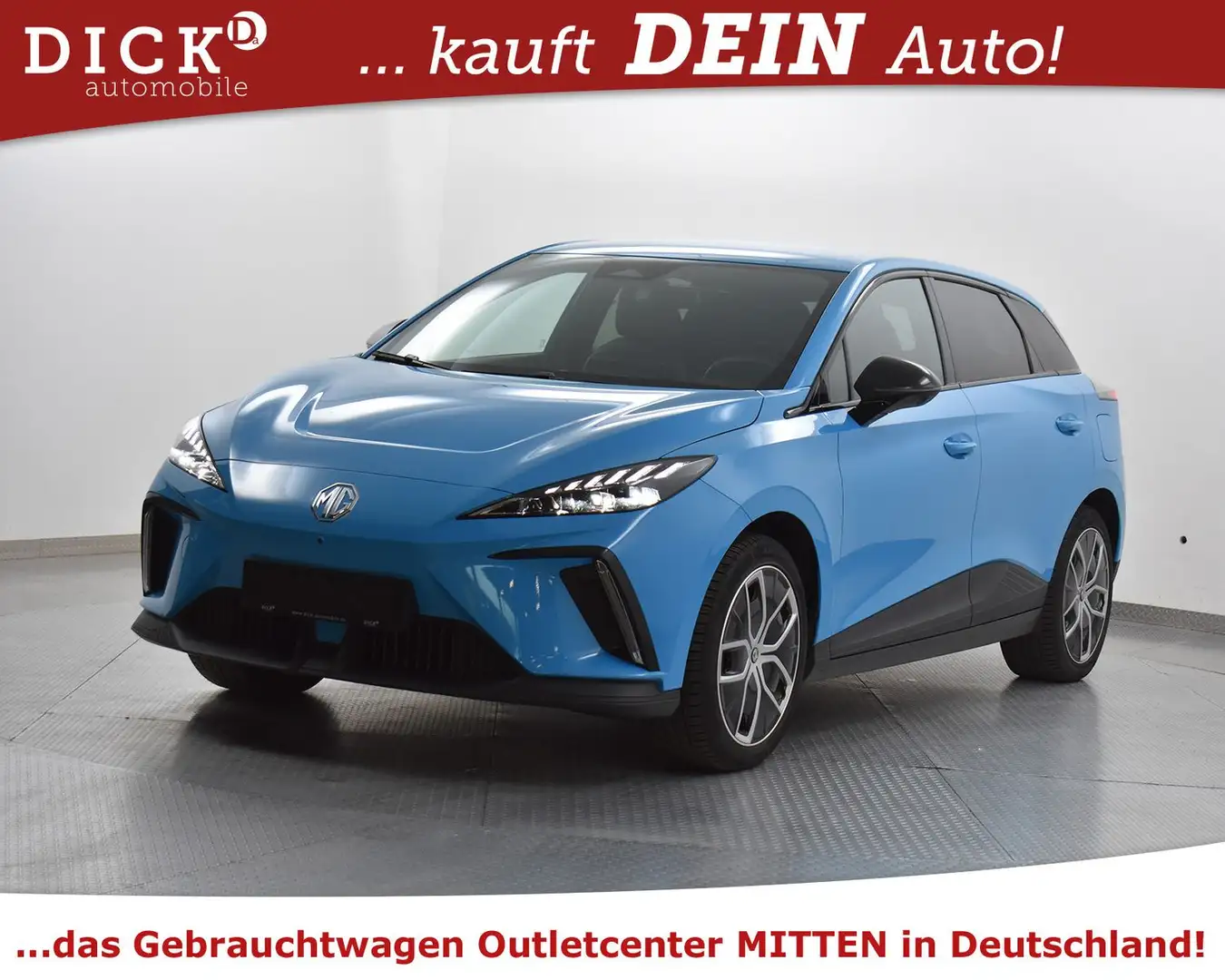 MG MG4 64 kWh Luxury VIRTU+LEDER+LED+SHZ+DAB+ACC Blu/Azzurro - 2
