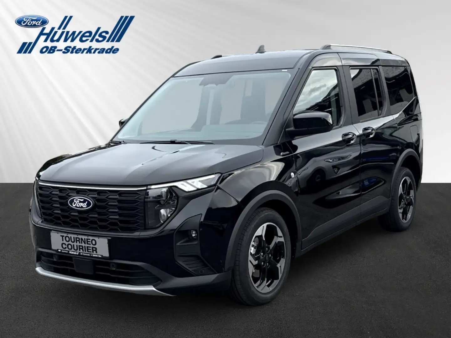 Ford Tourneo Courier Active 1.0 EcoBoost +ACC+TWA+RFK+PDC+SZH+NAVI+ Noir - 1