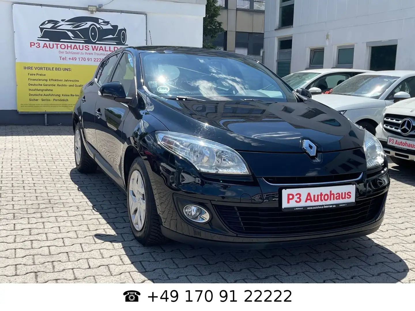 Renault Megane III Lim. 5-trg. Paris*Garantie*8xReifen Noir - 1