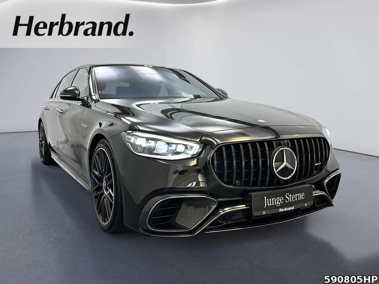 Mercedes-Benz S 63 AMG E Performance Limousine lang Carbon Ext Noir - 2