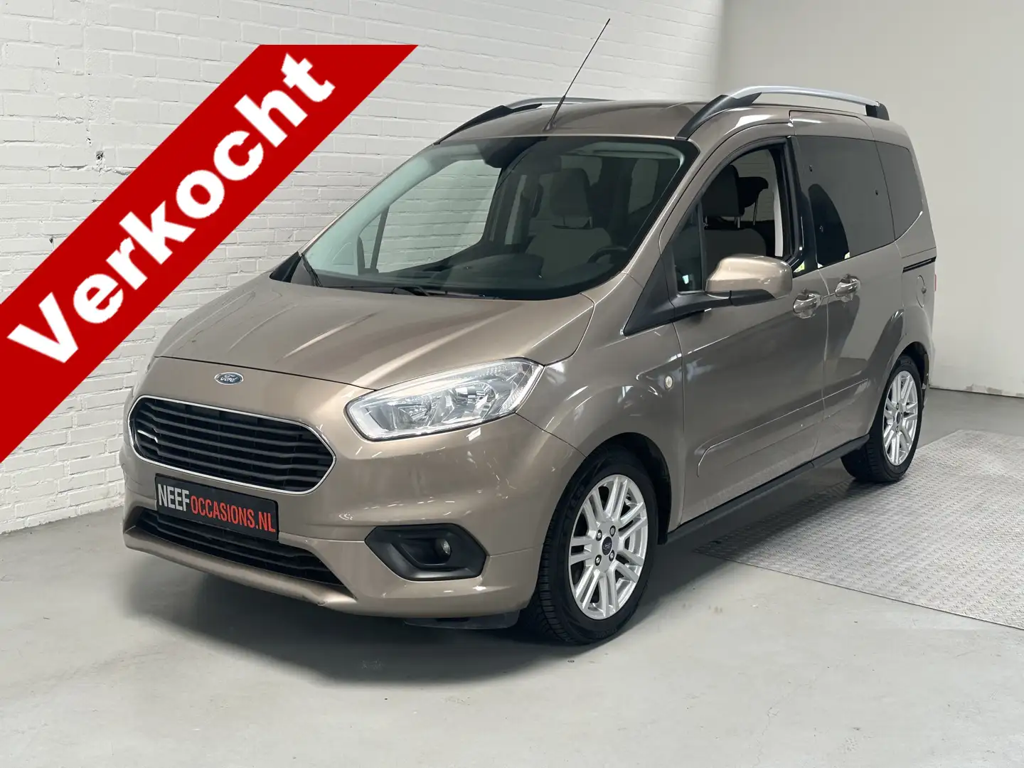 Ford Tourneo Connect Compact 1.0 Titanium Clima / Cruise / LMV / Blueto Braun - 1