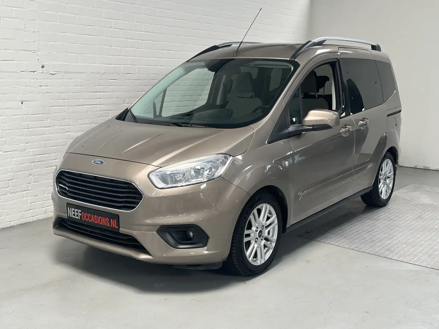 Ford Tourneo Connect Compact 1.0 Titanium Clima / Cruise / LMV / Blueto Bruin - 1