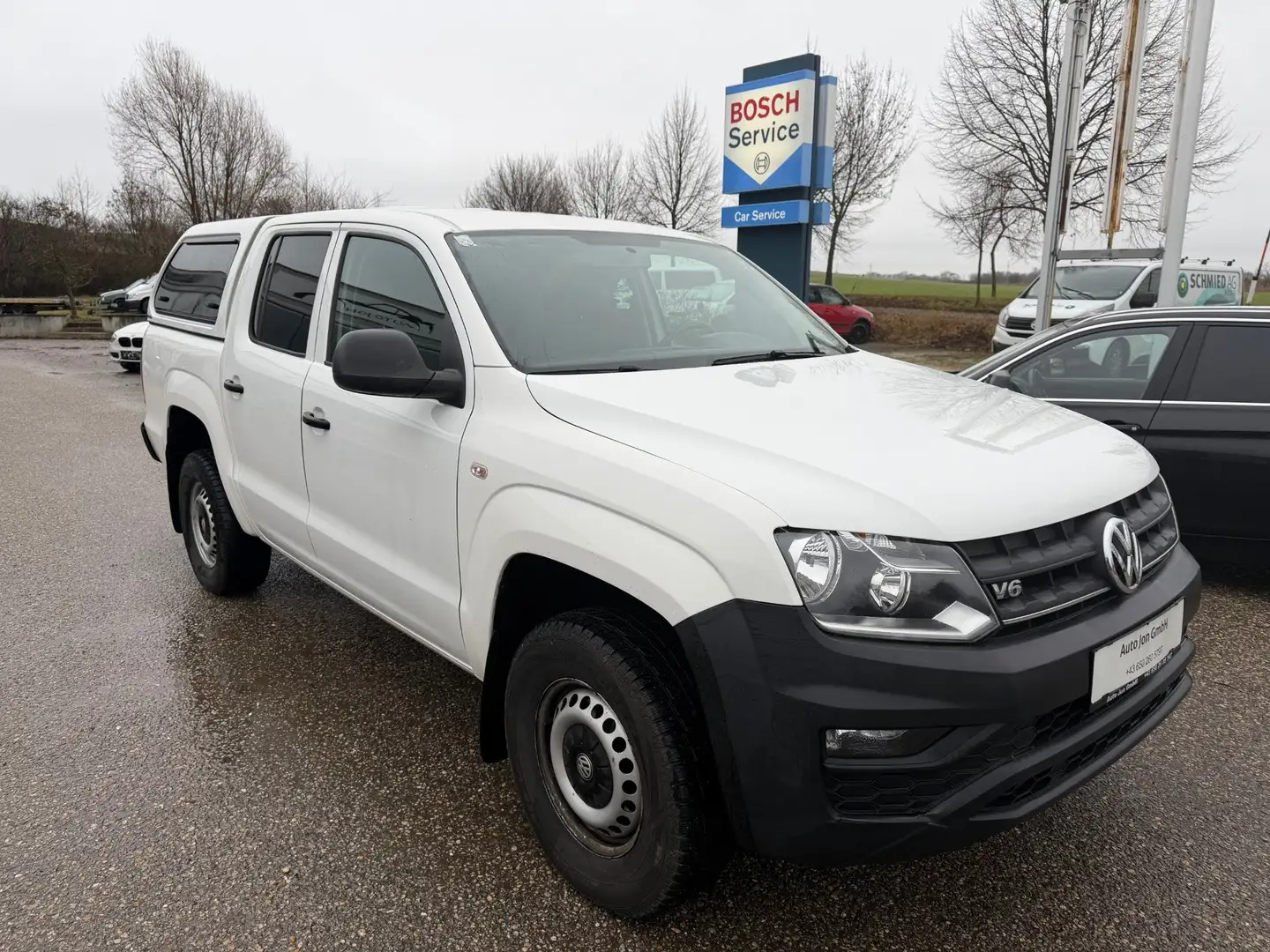 Volkswagen Amarok V6 3,0l DoubleCab 4Motion*HARDTOP*MwSt*AHK*Klima Blanc - 2
