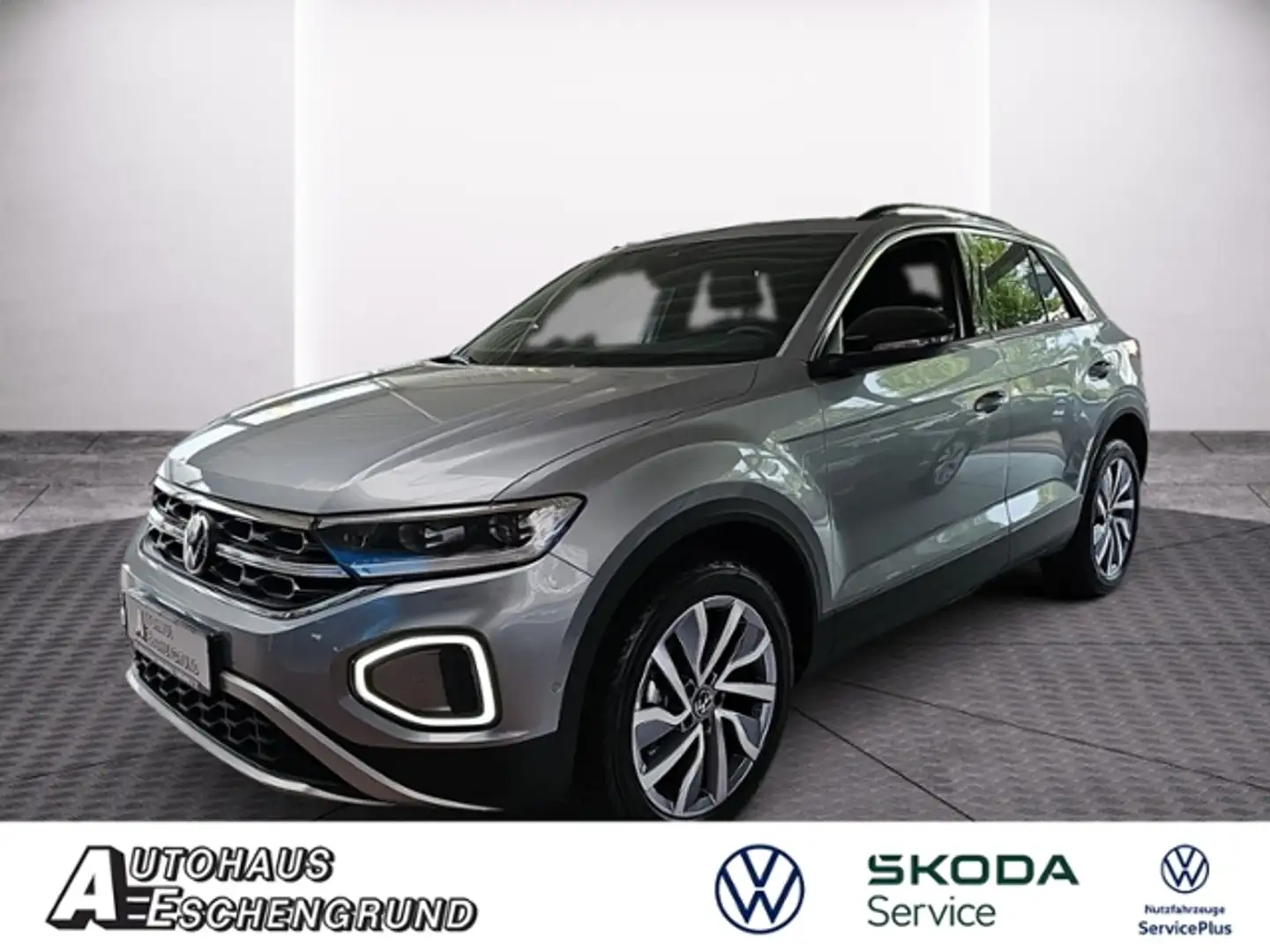 Volkswagen T-Roc 1.5 l TSI DSG MOVE LED AHK NAVI MFL Argent - 1