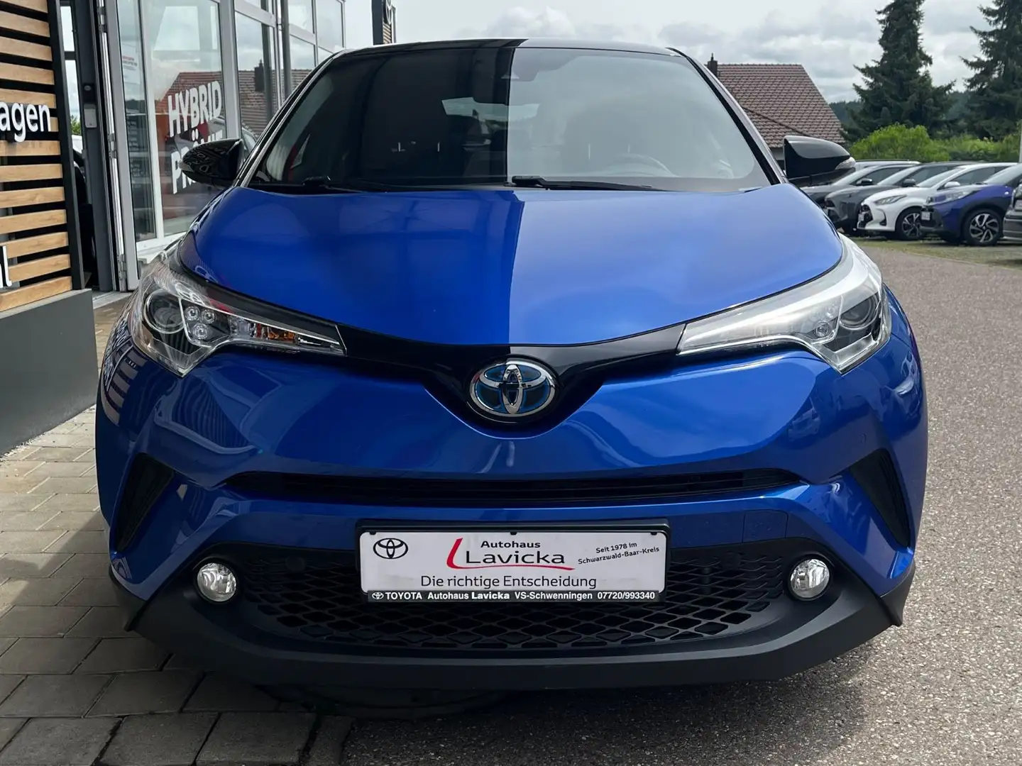 Toyota C-HR Hybrid Style Selection Blau - 2