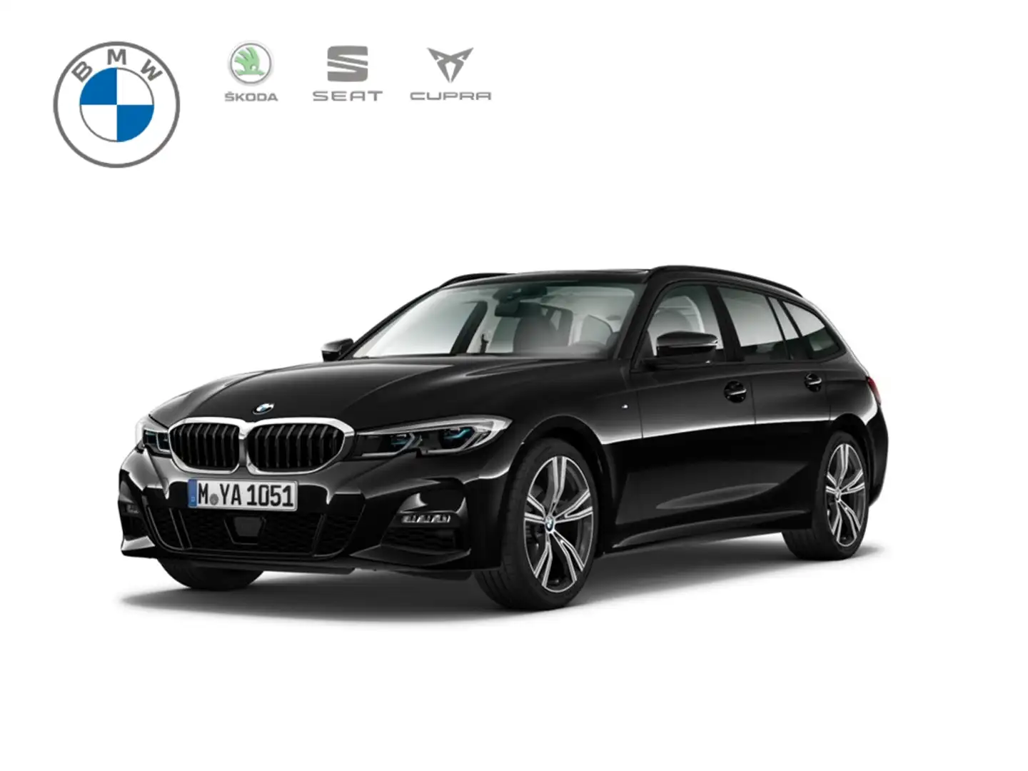 BMW 320 d xDrive Touring M-Sport*AHK*RFK*ACC*Panoramadach* Nero - 1