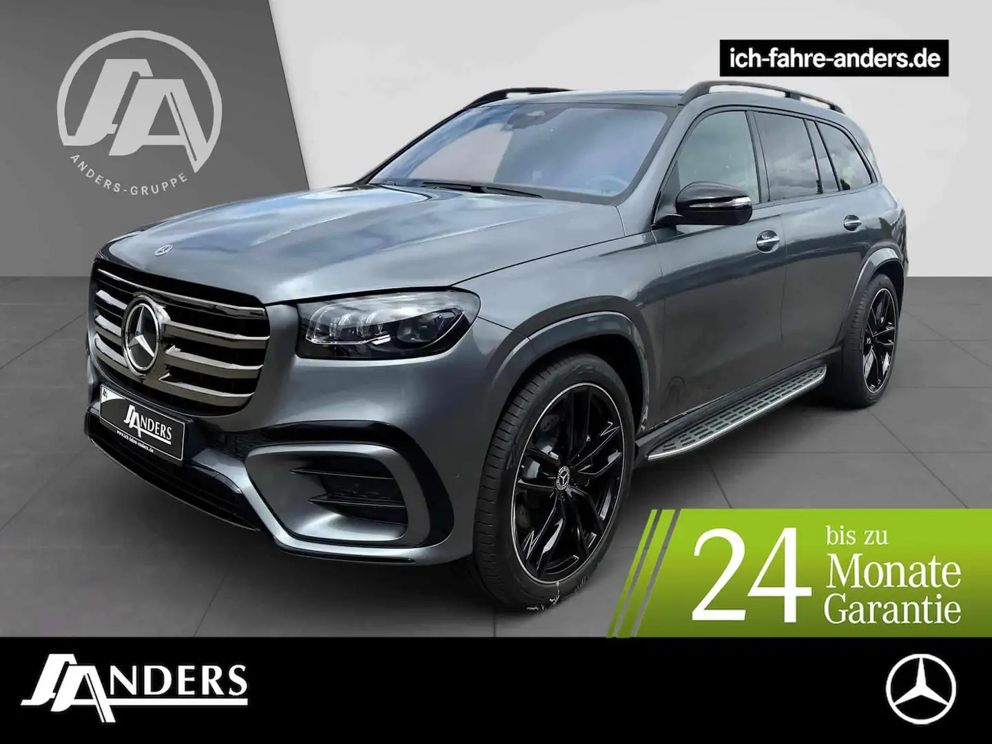 Mercedes-Benz GLS 450 d 4M AMG+Pano+Stand-Hz.+AHK+HUD+Massage Grijs - 1
