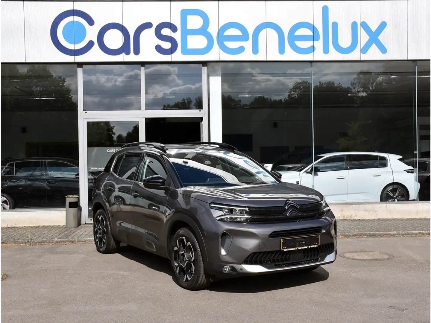 Citroen C5 Aircross 1.2 PureTech Shine EAT8 ACC CUIR CAM LANE SIDE 1° Gris - 1