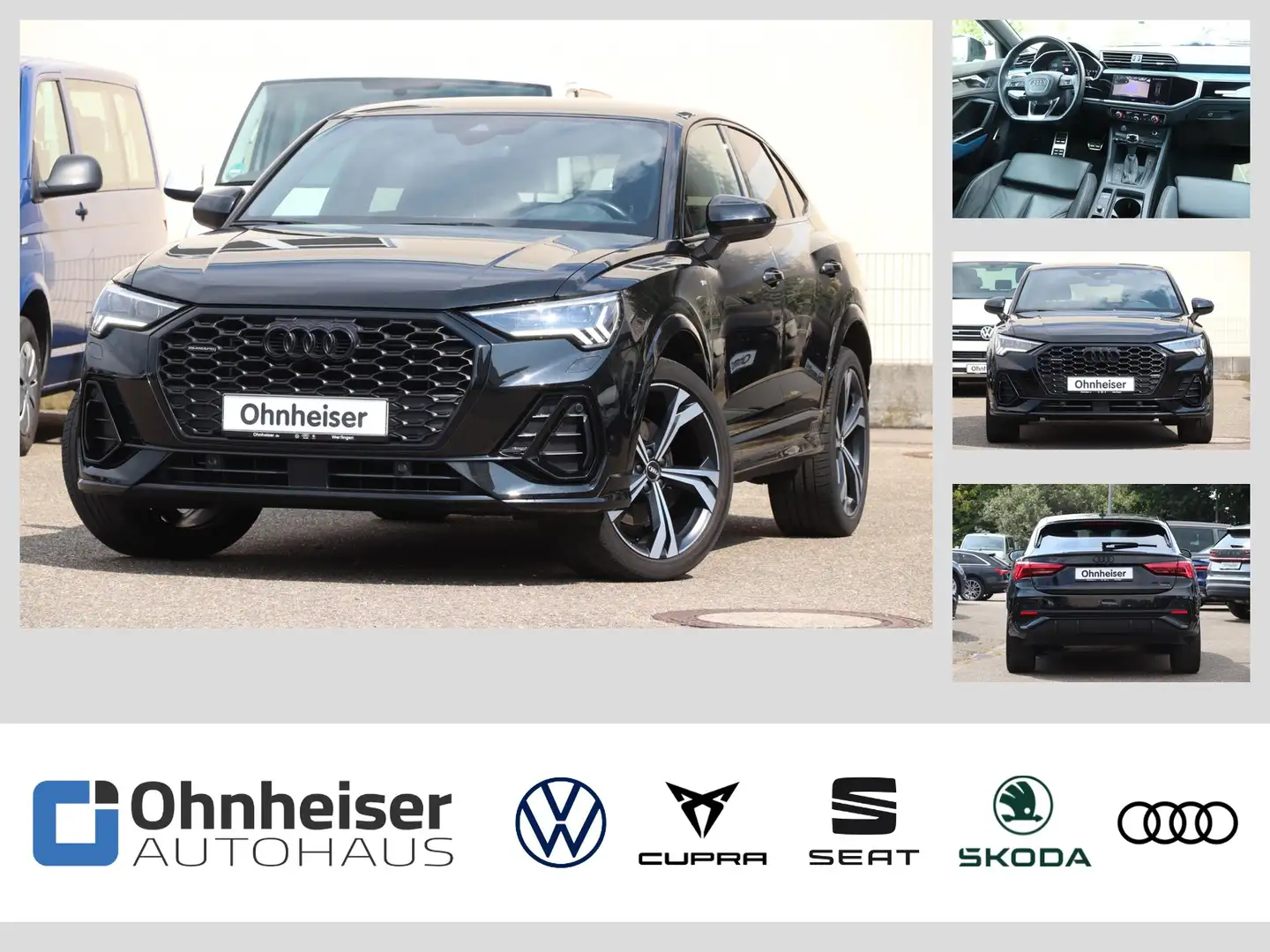 Audi Q3 Sportback 2.0 TFSI quattro S-line Edition One*R Schwarz - 1