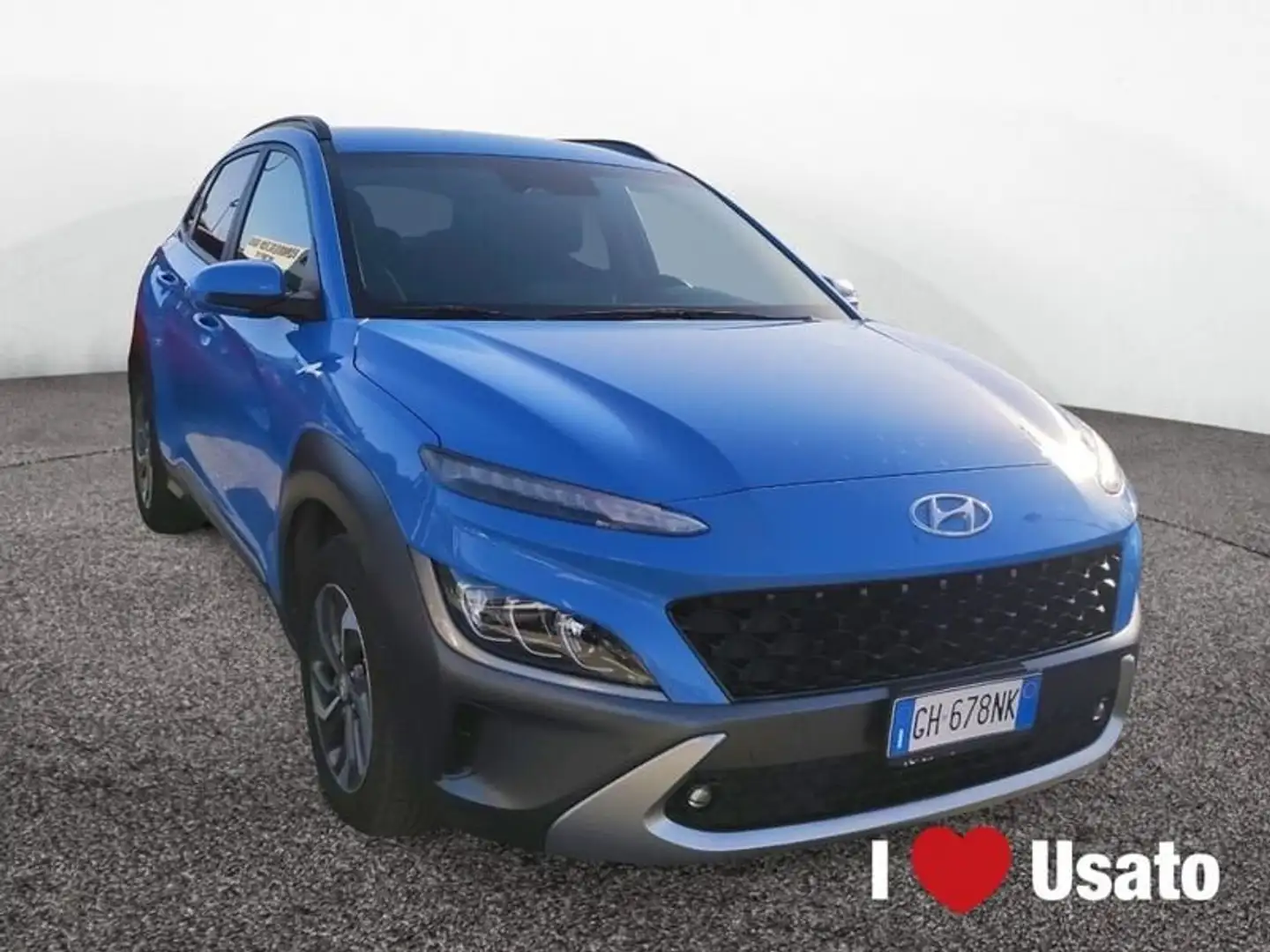 Hyundai KONA I 2021 1.6 gdi hev Xline 2wd 141cv dct Blu/Azzurro - 2