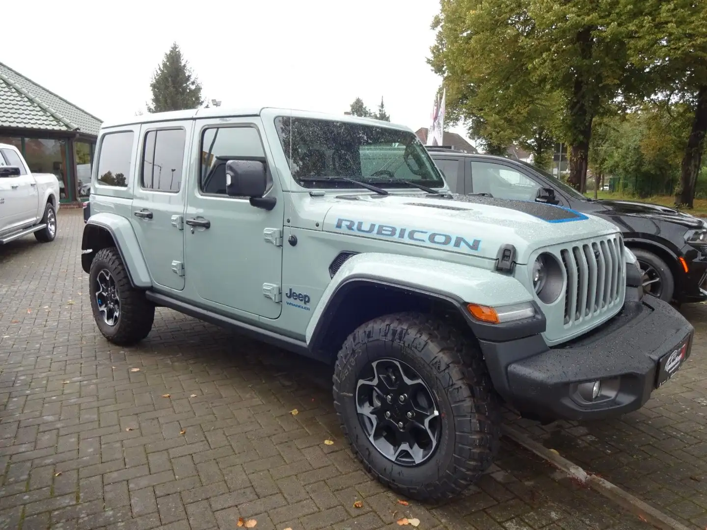 Jeep Wrangler PHEV MY23 Rubicon Dual Top/Sofort! Bleu - 1