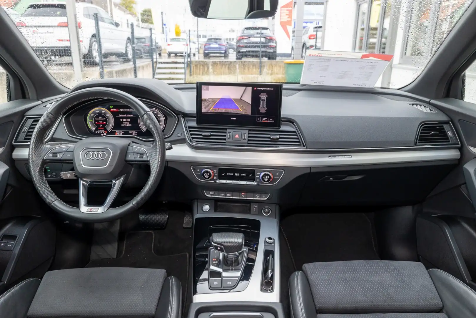 Audi Q5 advanced 50 TFSI e quattro S tr. (AHK, RFK,ACC) Gris - 2