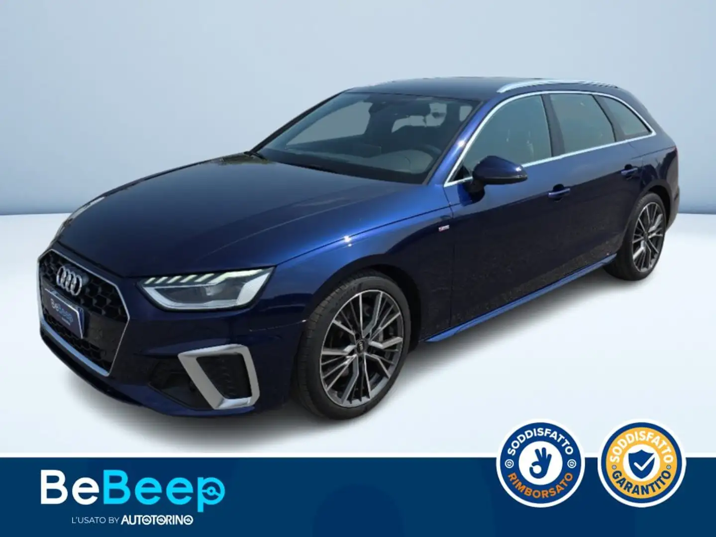 Audi A4 AVANT 40 2.0 TDI MHEV S LINE EDITION QUATTRO 20 Bleu - 1