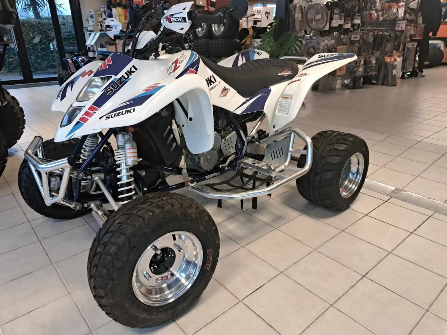 Suzuki LT-Z 400 Bianco - 2