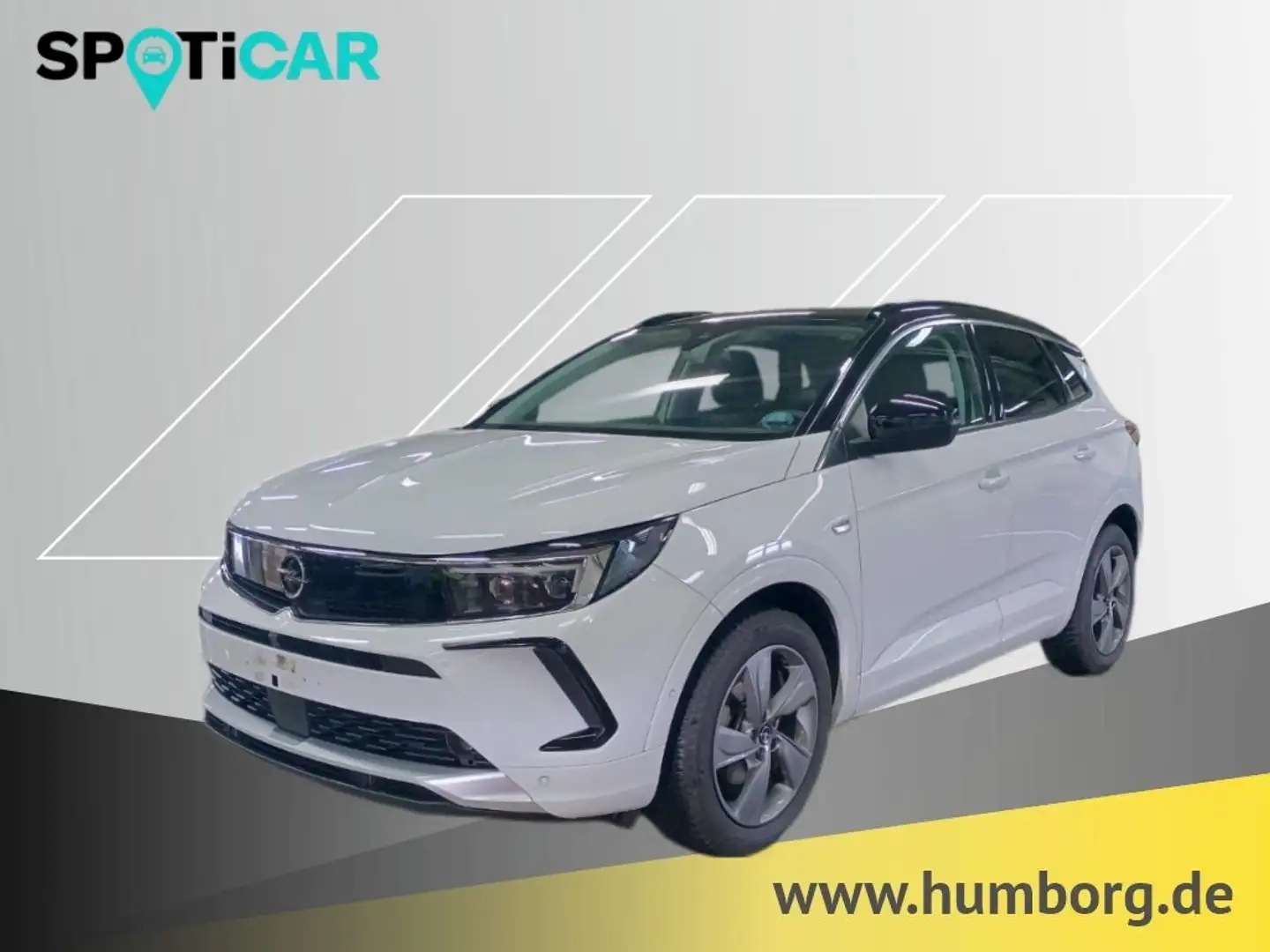 Opel Grandland Ultimate 1.2 Turbo Navi Leder 360 Kamera Klimasitz Wit - 2
