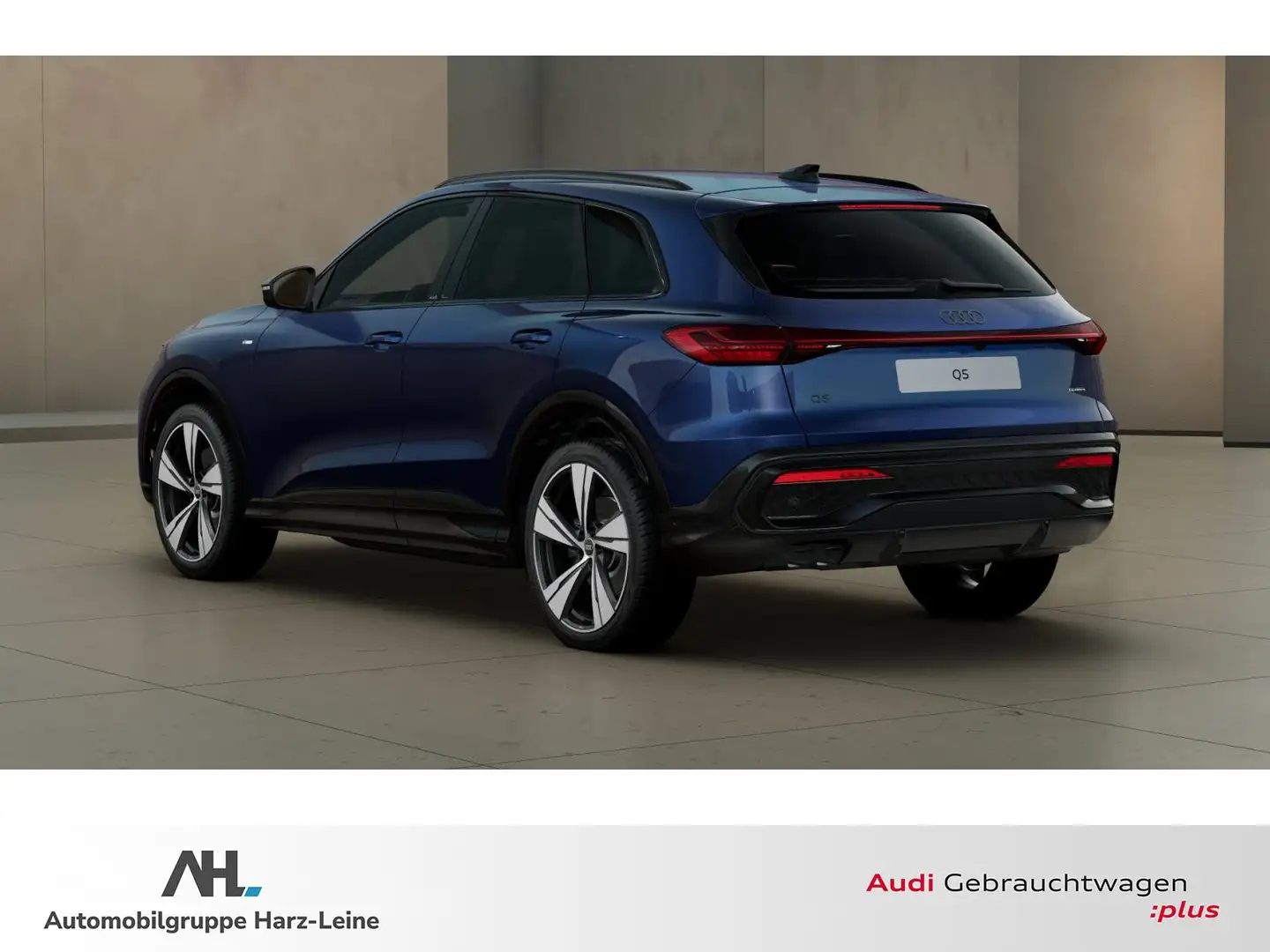 Audi Q5 SUV TDI neues Modell, Luftfahrwerk, edition one, L Blau - 2