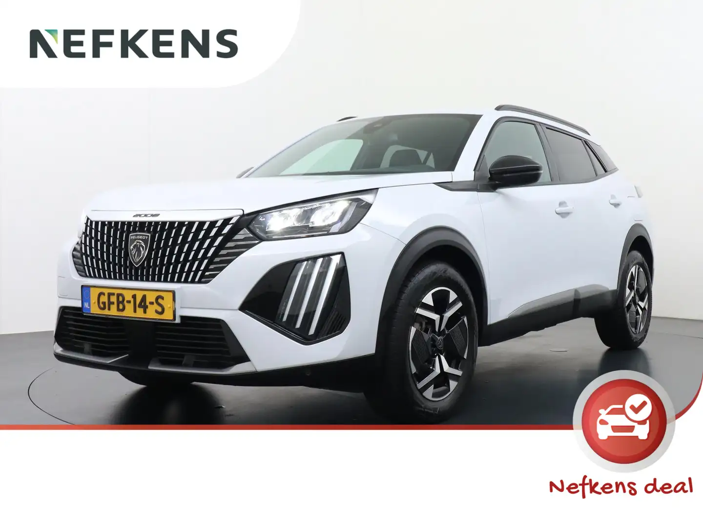 Peugeot 2008 1.2 PureTech 100 Allure | Navigatie | Camera | Aut Wit - 1