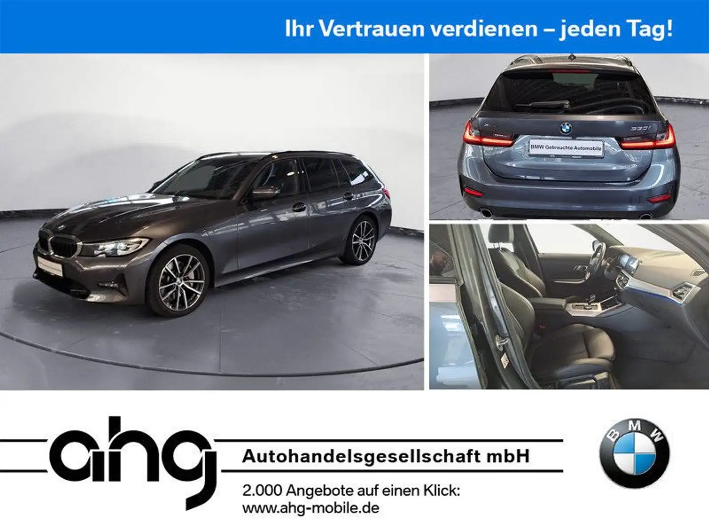 BMW 330 i xDrive Touring Sport Line HIFI Navigation L Grau - 1