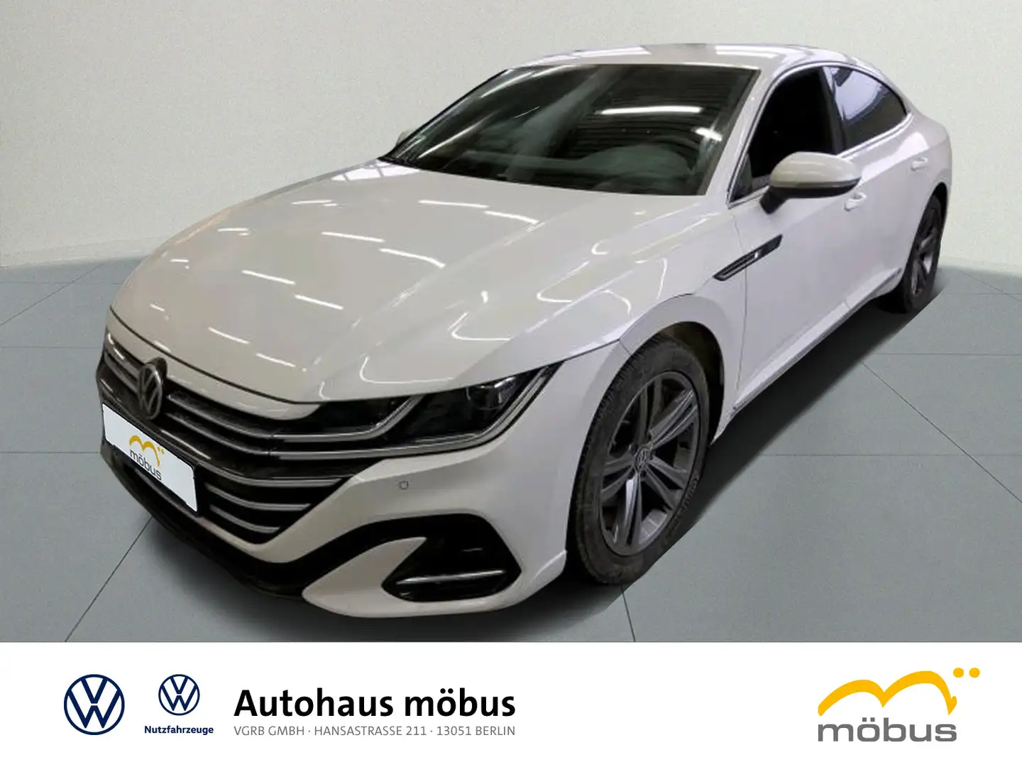 Volkswagen Arteon 2.0 TDI R-Line *DSG*APP*ACC*LED*NAV*RFK* Weiß - 2