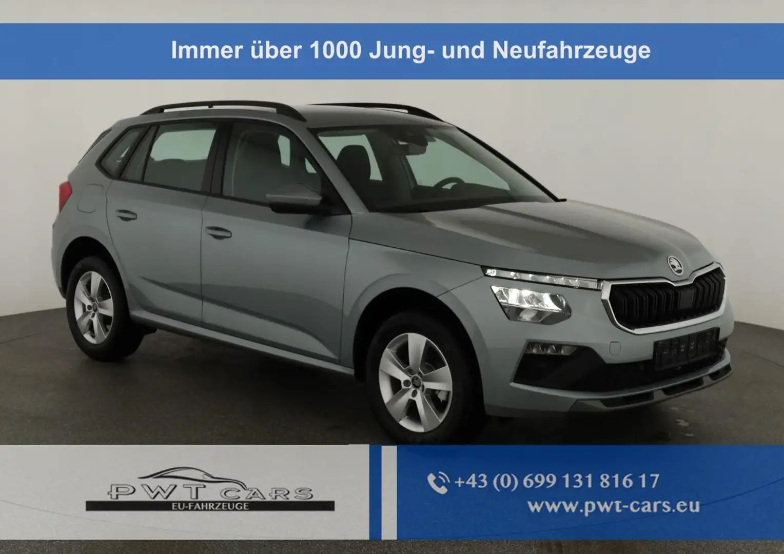 Skoda Kamiq Selection 1.5 TSI DSG Selection, AHK, LED, Kame... Silber - 1