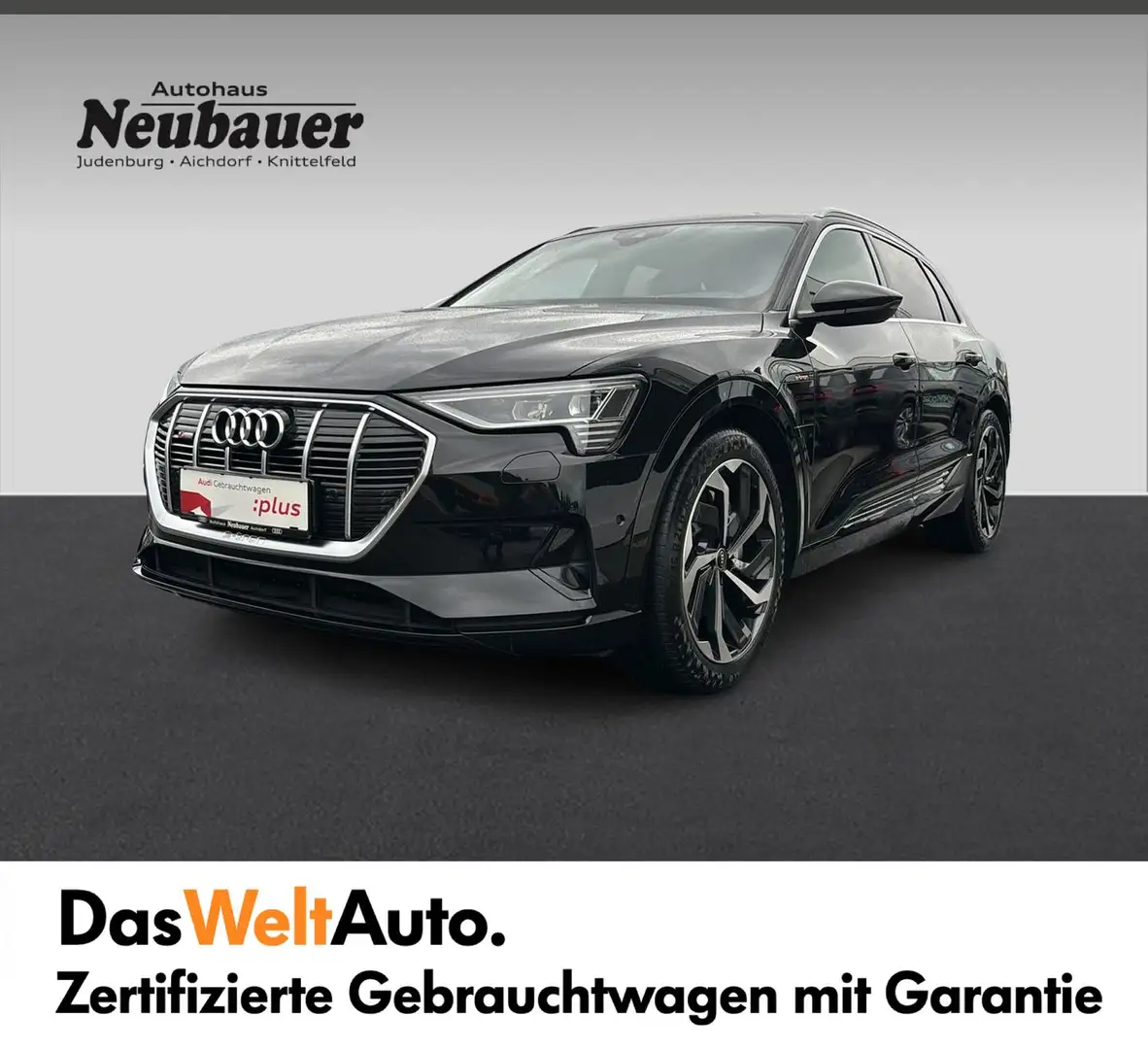 Audi e-tron 50 quattro 230 kW Business Zwart - 1