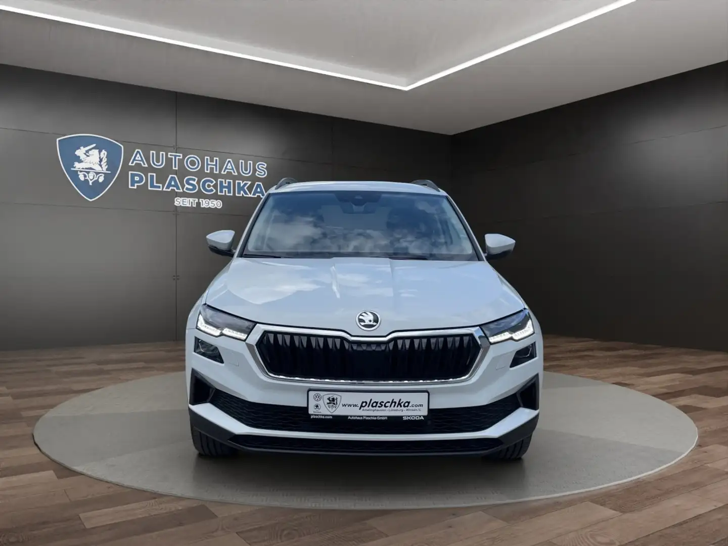 Skoda Karoq 1.5 TSI Style LED+NAVI+AHK+VARIOFLEX Klima Navi Weiß - 2