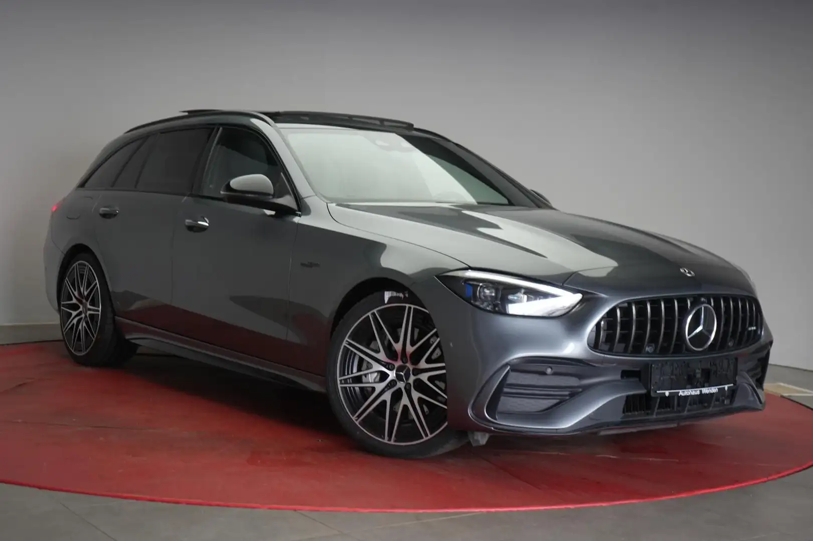 Mercedes-Benz C 43 AMG 4Matic T AMG Speedshift MCT9G Navi/Lede Šedá - 1
