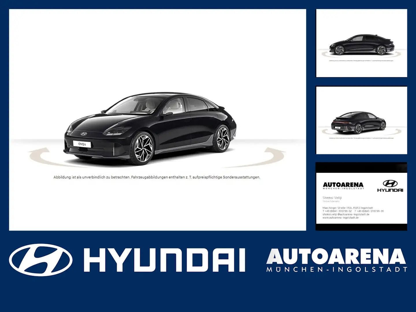 Hyundai IONIQ 6 *verschiedene* *SOFORT VERFÜGBARE* Negro - 1