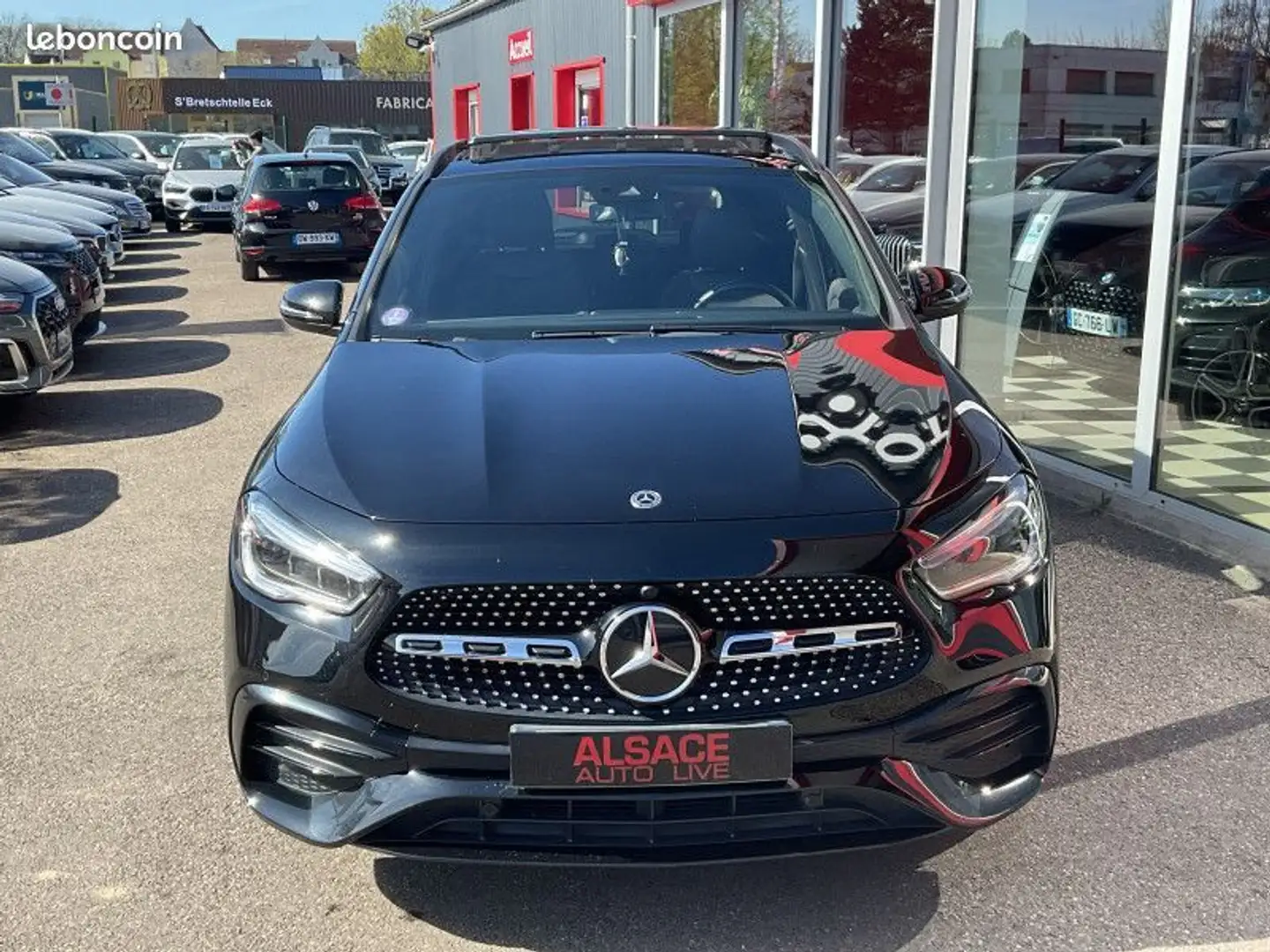 Mercedes-Benz GLA 250 Classe Mercedes 250 E 160%2B102CH AMG LINE 8G-DCT Černá - 2