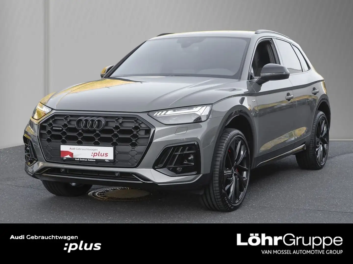 Audi Q5 40 TDI S line Matrix AHK B&O ACC Kamera Grau - 1
