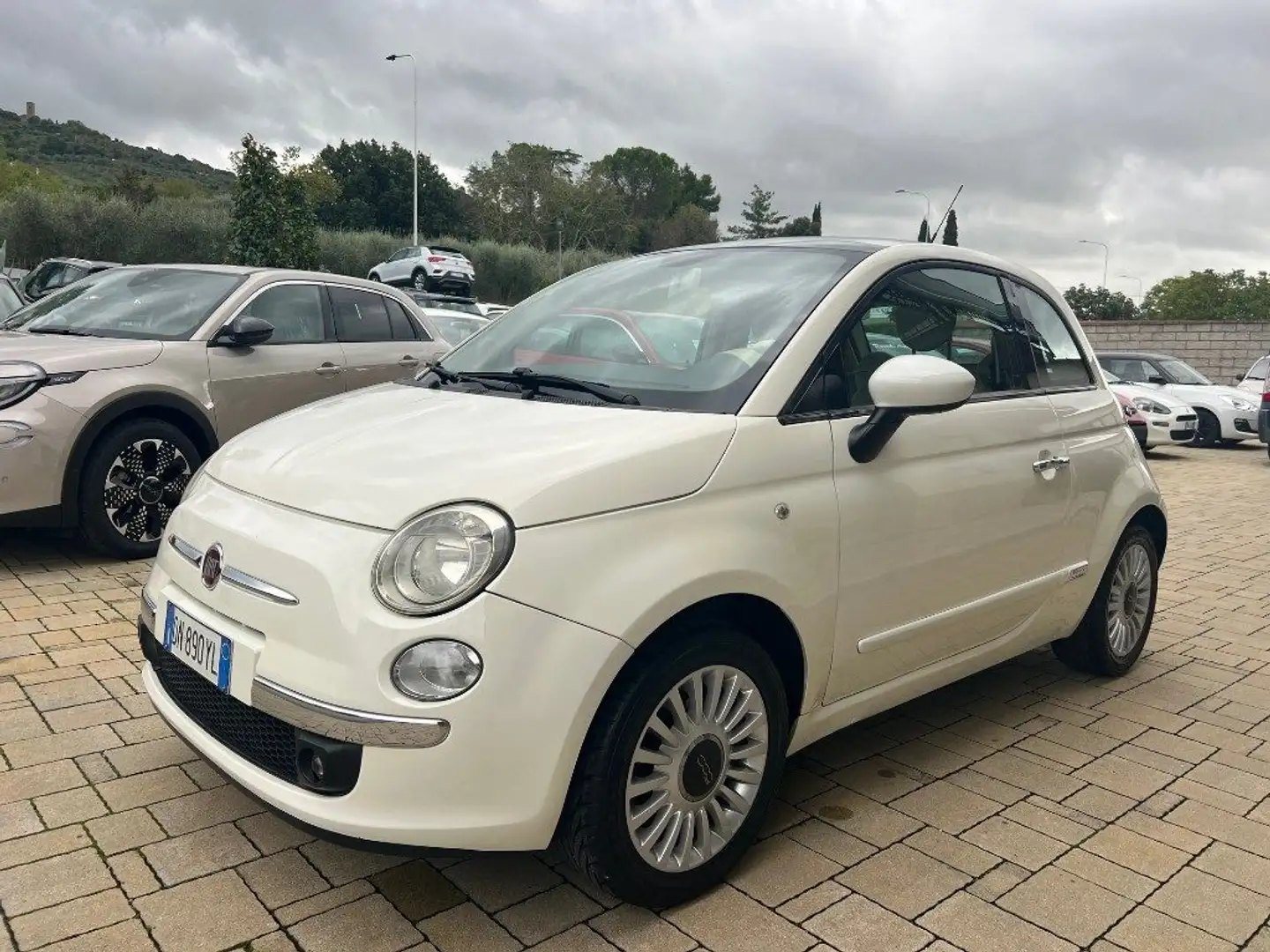 Fiat 500 1.2 Lounge Bianco - 2