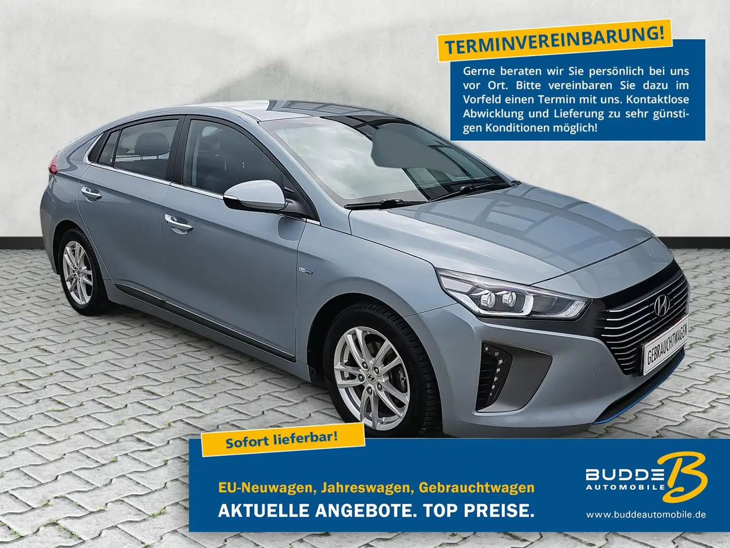 Hyundai IONIQ Style Plug-In Hybrid Navi Infinity Keyless Silber - 1