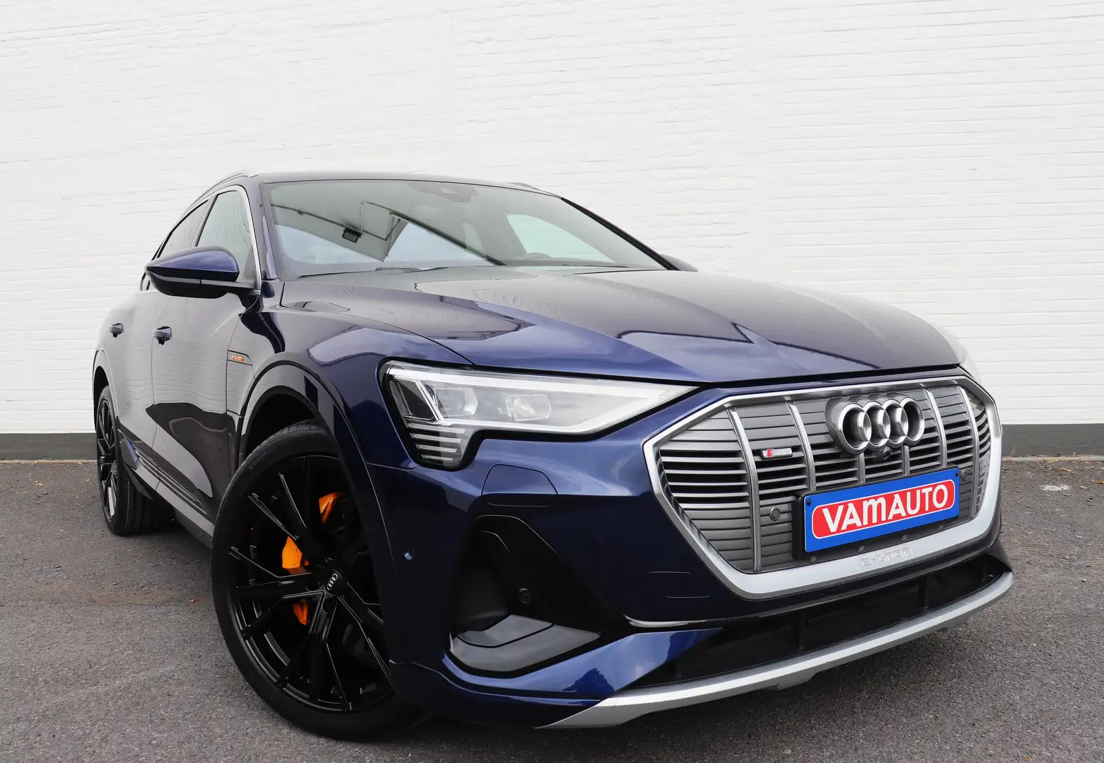 Audi e-tron Sportback 55 Quattro S-line - Memory/BlindSpot/360 Bleu - 1